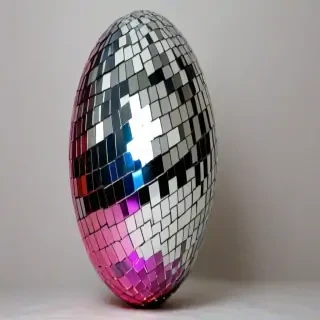 transparent background disco ball png