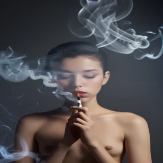 smoking transparent background