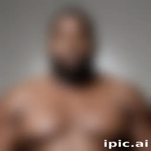 black fat man