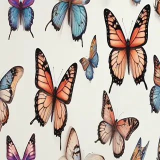 butterfly drawign