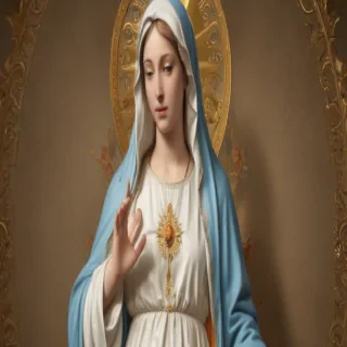virgin mary clipart