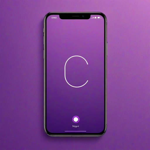 purple lockscreen