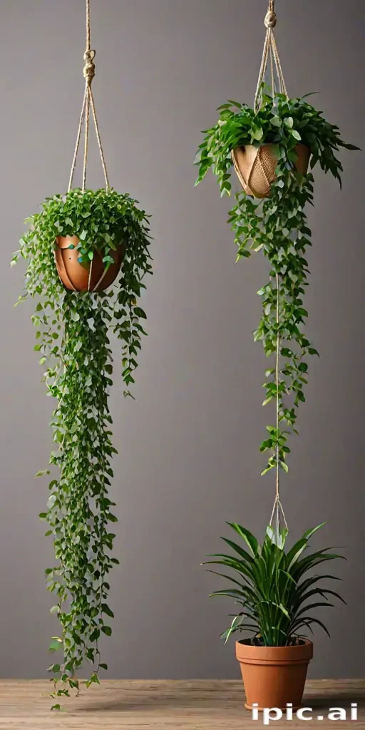 hanging plants png
