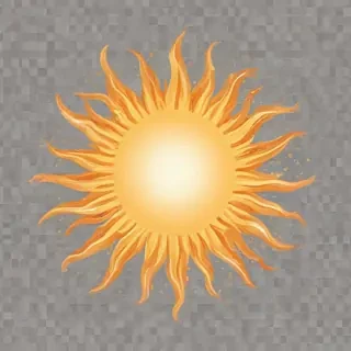 sun transparent background