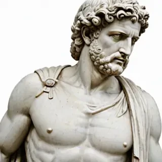 greek statue png