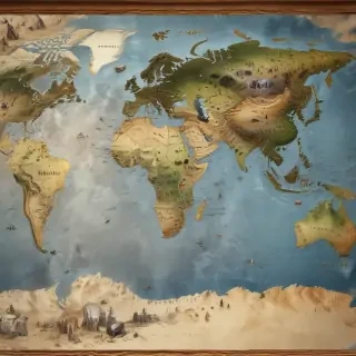 world map picture