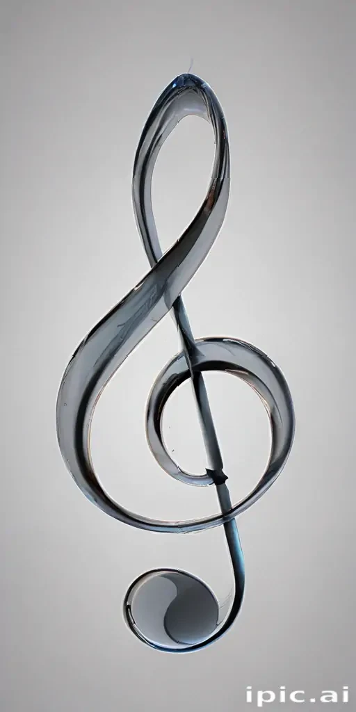 transparent music note