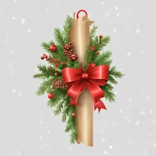 merry christmas clip art transparent background