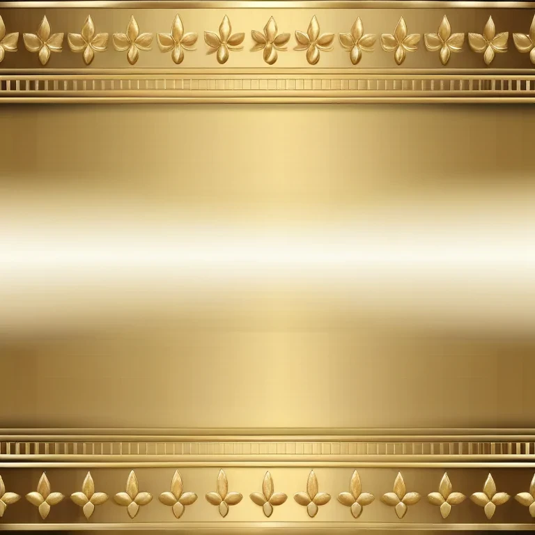gold border