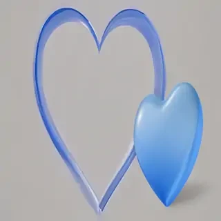blue heart png