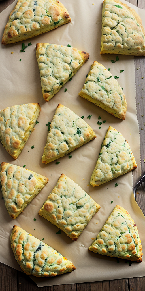 cheddar cheese and chive scones