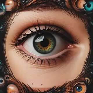 eye background