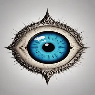 evil eye transparent