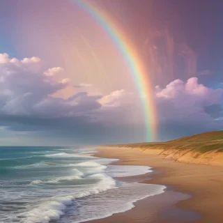 pastel rainbow bg