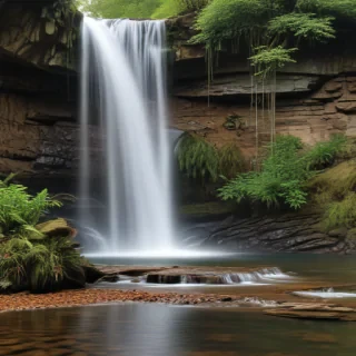 water fall wall paper