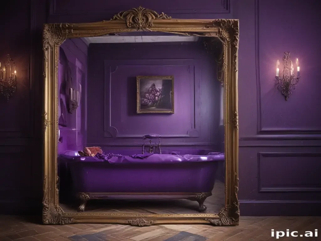aesthetic purple pictures