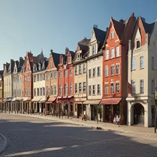 town background