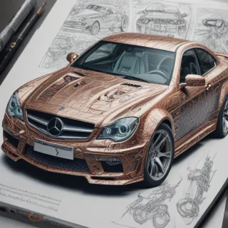 car doodle