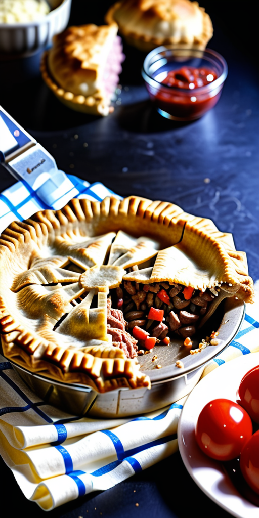 tool used in meat pie preparation