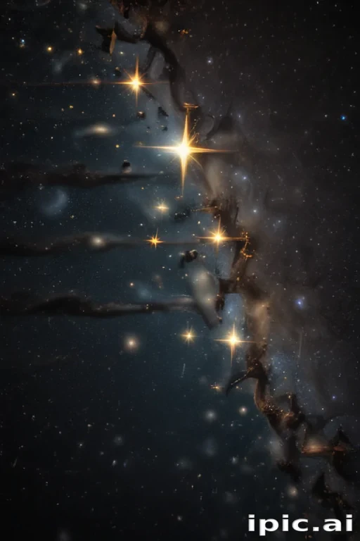 glittering stars png