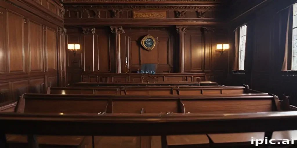 court room background