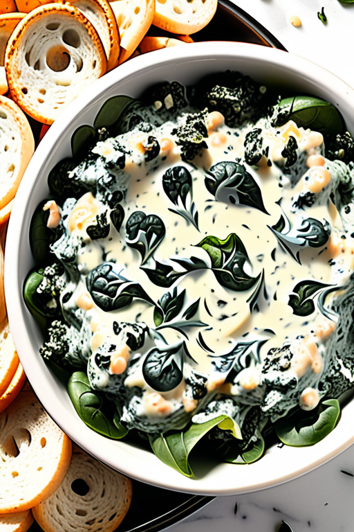 what to eat with spinach dip