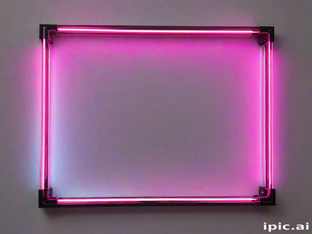 neon frame