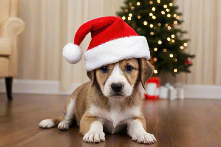 christmas dog pics