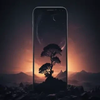 wallpaper black android