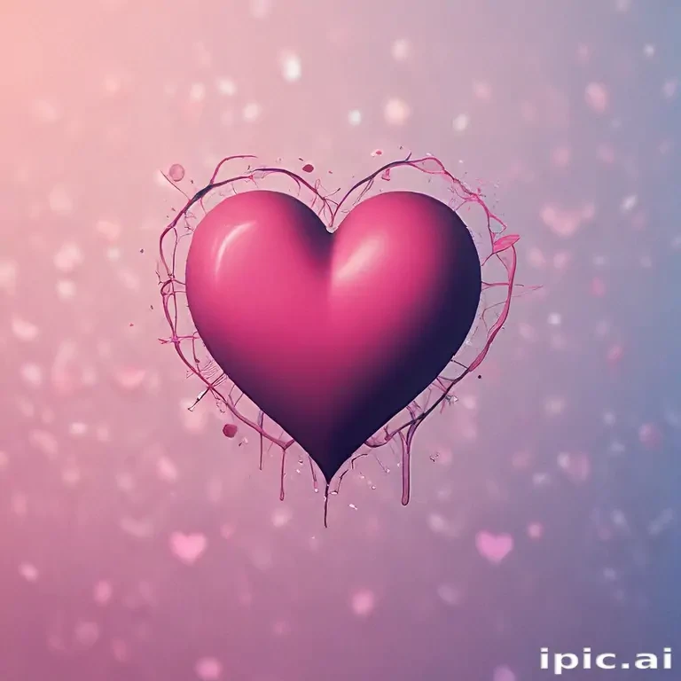 aesthetic heart wallpaper