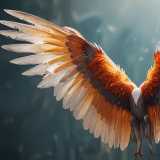 wings with background