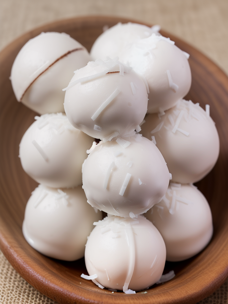recipe for bon bons coconut