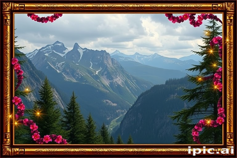 png frame border