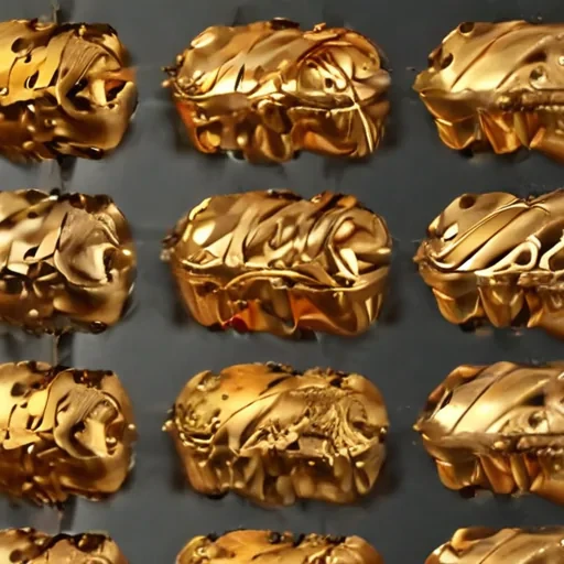 gold lines png