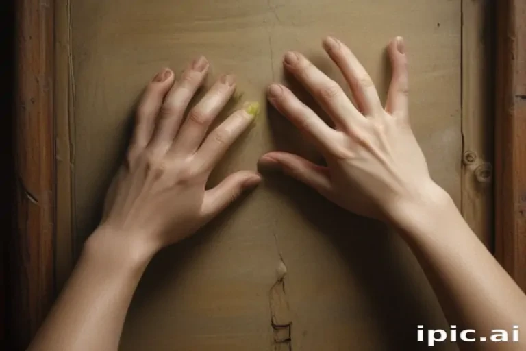 hands reaching