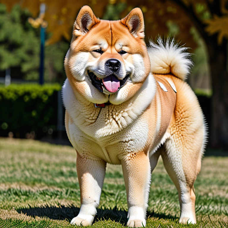 akita chow dog breed