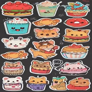 free digital stickers png