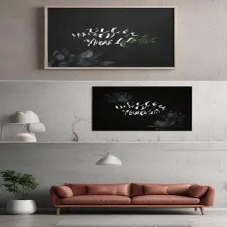 free wall art mockups