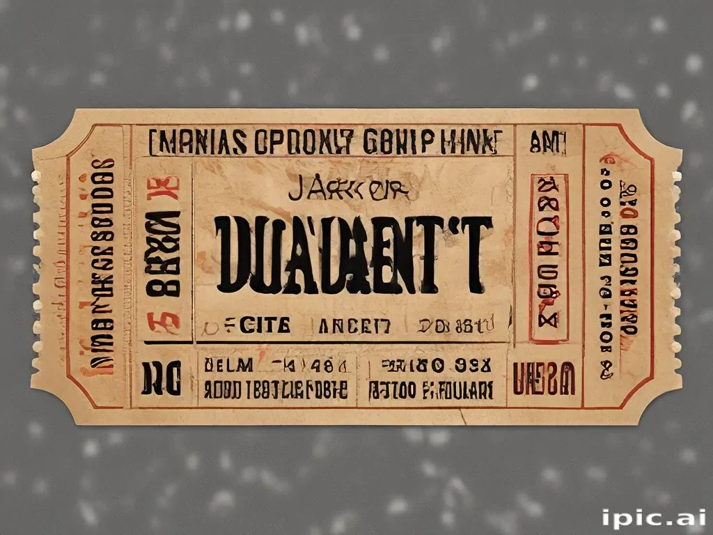 concert tickets png