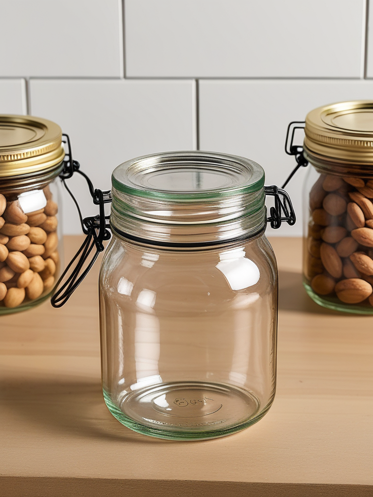 8oz glass jars with lids