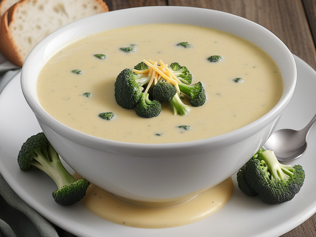 what to have with broccoli cheese soup