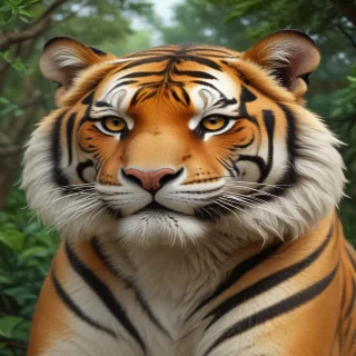 cartoon tigers