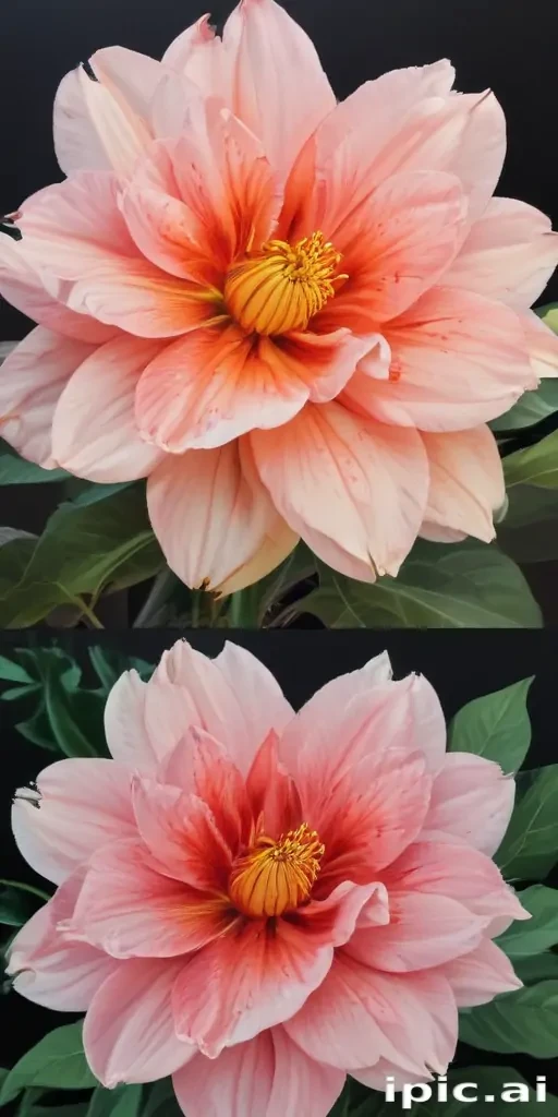 aesthetic flower painting