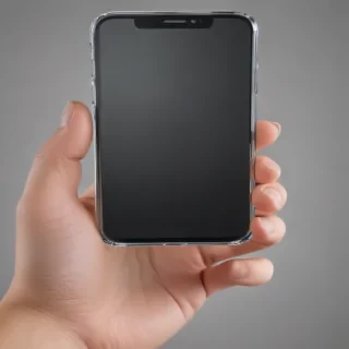 hold phone png