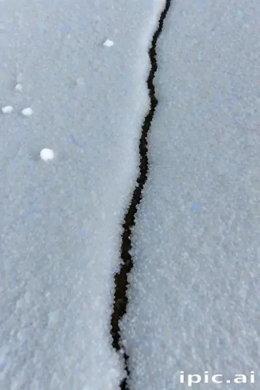 transparent snow
