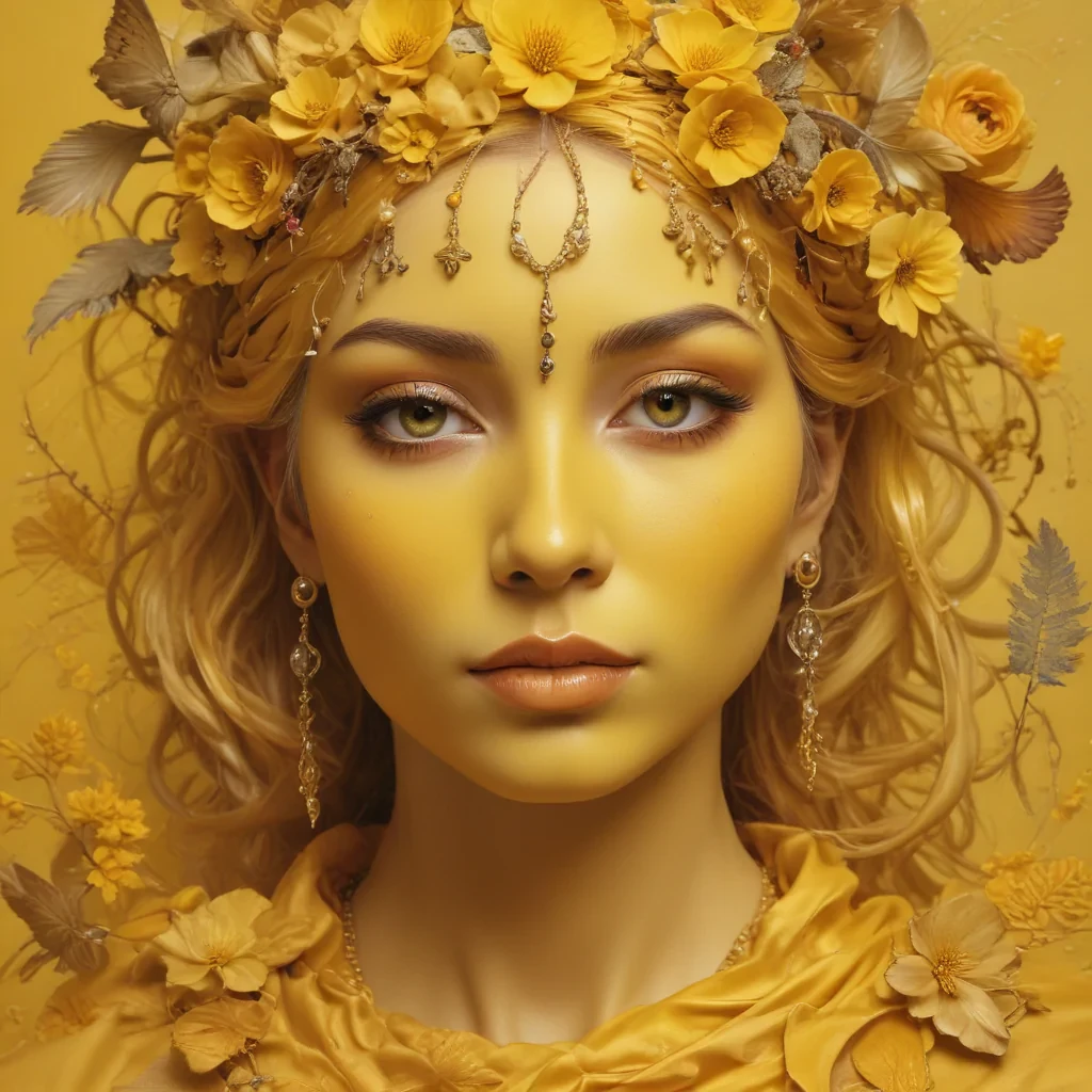 aesthetic yellow bg