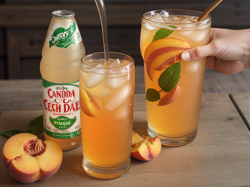 canada dry peach ginger ale