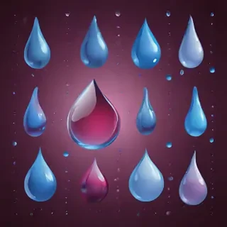 water drops clip art