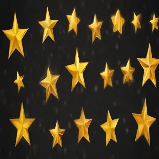 gold stars png