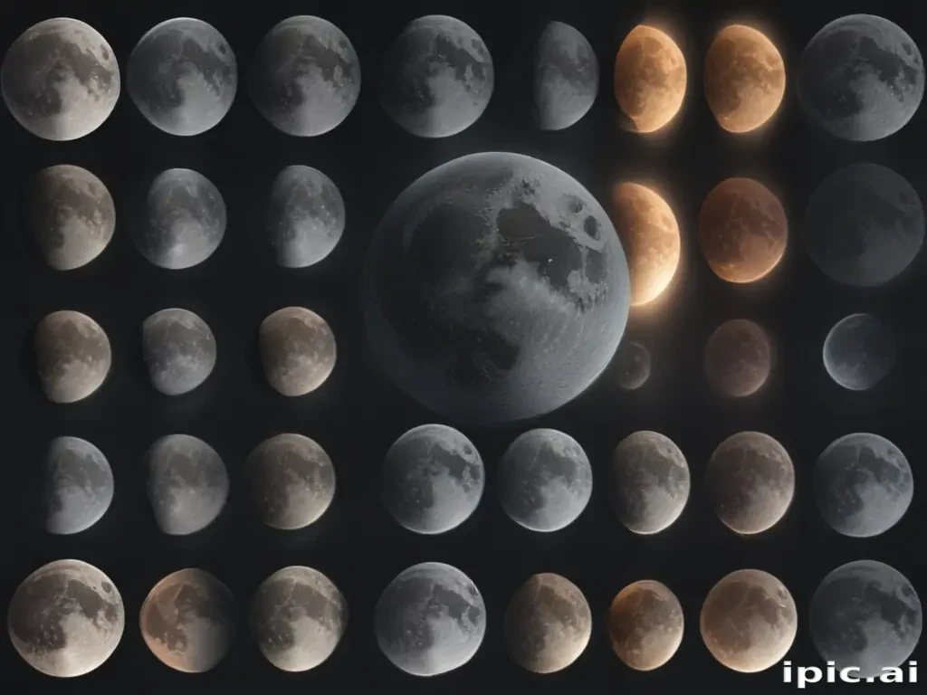 moon phases png